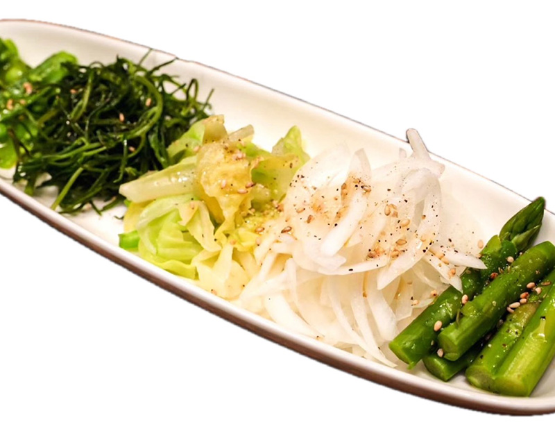 茅野市 ちの 小淵沢 但馬家幸之助 焼肉 旬野菜 漬物 サニーレタス キムチ